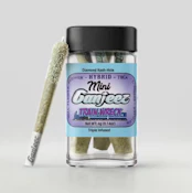 Trainwreck - 5pk Triple Infused Mini Pre-rolls (Ganjeez)
