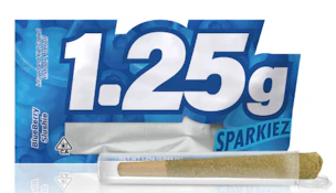 Sparkiez - Blueberry Slushie - Infused Preroll - 1.25g