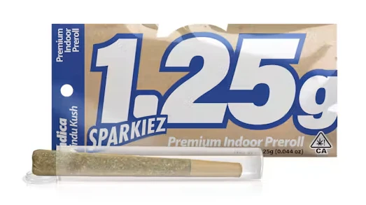 Sparkiez - Sparkiez - Hindu Kush - Indica - Preroll - 1.25g Main Image