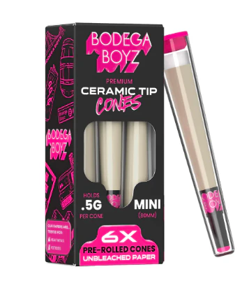 Bodega Boyz - 6pk Ceramic Tip 0.5g Cones | Bodega Boyz Main Image