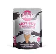 GELATO: Cookies and Cream Mini Sugar Cones 10 pieces/100mg (S)