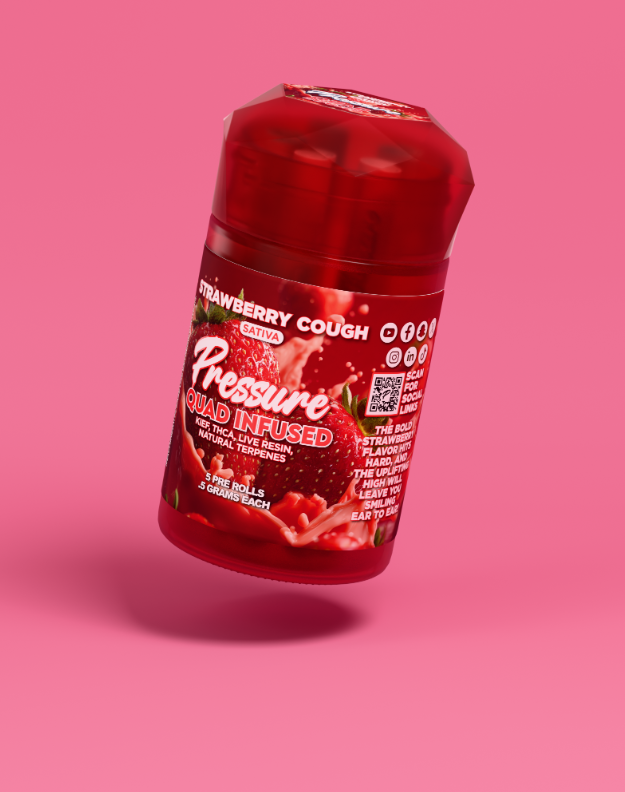 PRESSURE: Extracts - Strawberry Cough