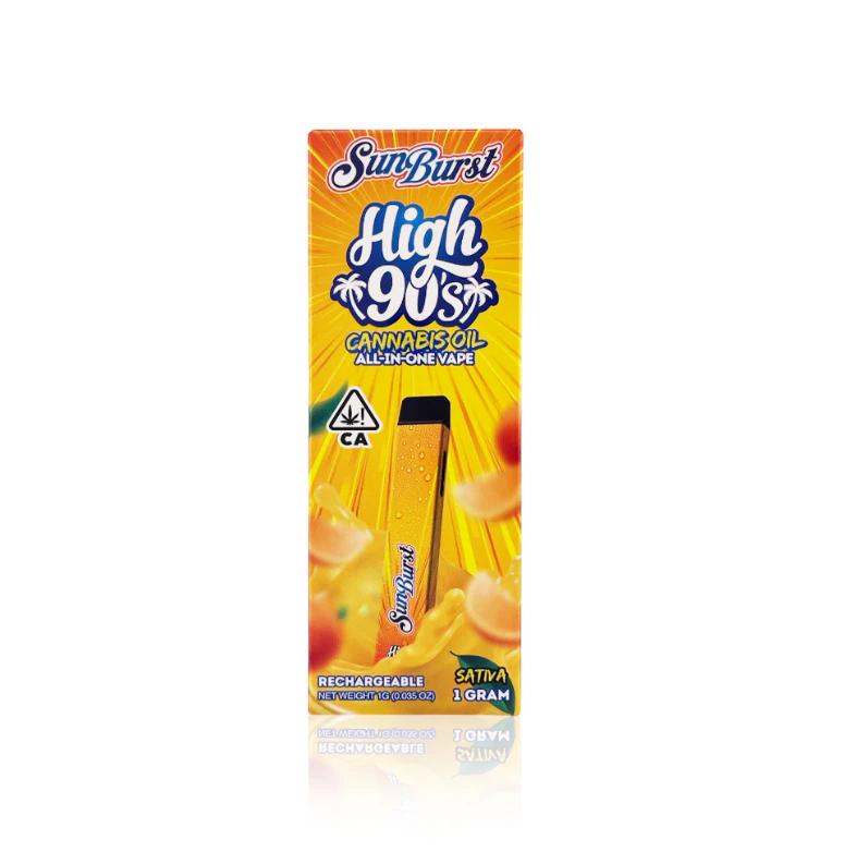 H90's - H90 - Sun Burst All-In-One Vape 1g Main Image