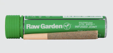 Raw Garden Infused 1g Joint - Hashburger 33% (Live Rosin)