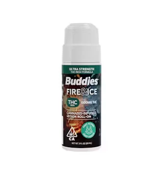 Buddies Brand - BUDDIES | FIRE AND ICE ROLL ON | TOPICAL | 1000MG Main Image