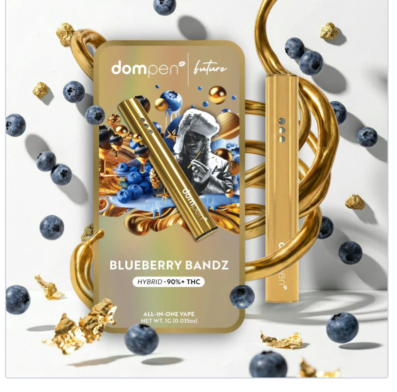 Dom Pen - Dompen Blueberry Bandz 1g Hybrid AIO Main Image