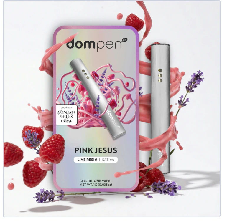 Dom Pen - Dompen Pink Jesus 1g AIO Sativa Live Resin Main Image