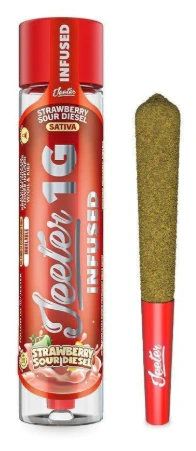 Jeeter - Strawberry Sour Diesel - Quad-Infused 1G Pre Roll Main Image