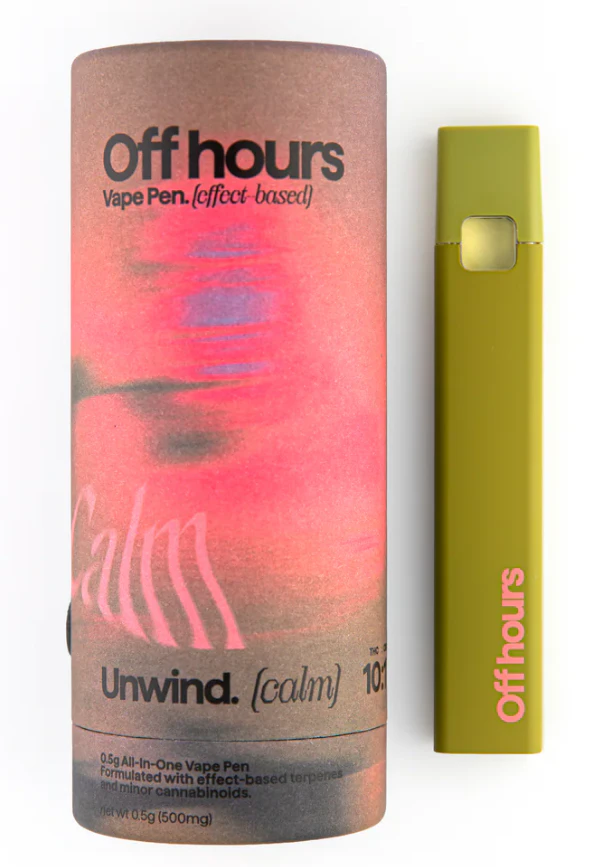 Off Hours - Unwind (Calm) 0.5g AIO - Indica | Off Hours Main Image