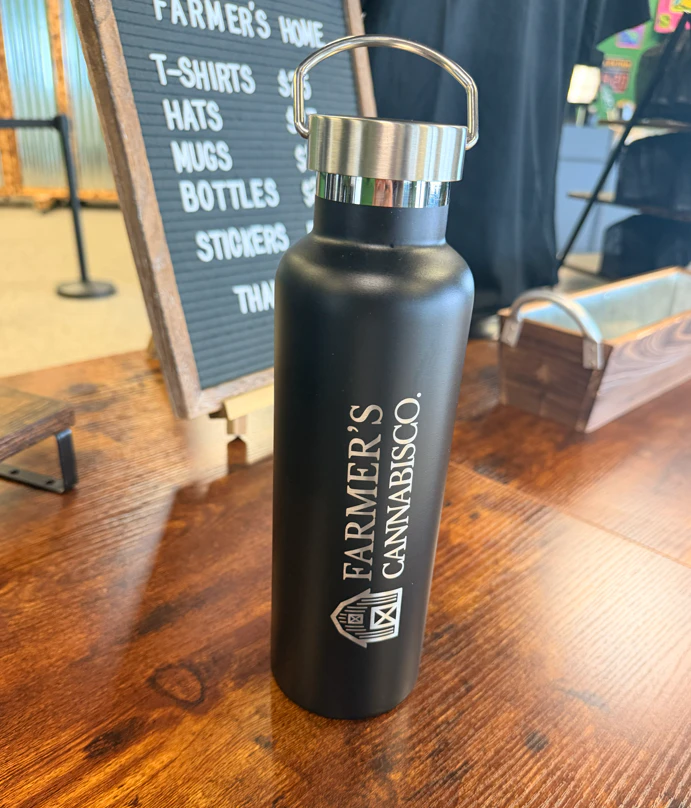 Farmer's Cannabis Co - Farmer's Cannabis Co. | Insulated Sport Bottle | Black Main Image