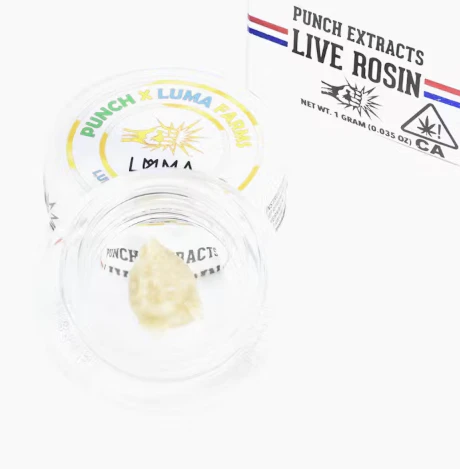 Punch - [Punch] Live Rosin Badder Tier 2 - 1g - Luma's Banana Punch (S) Main Image