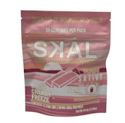  SKÅL Slabs | White Cherry Freeze | 5mg THC | 5mg CBC | 20mg CBG |10ct