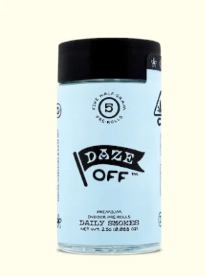 Daze Off - 5pk - Cali Kush - 2.5g (H) - Daze Off Main Image