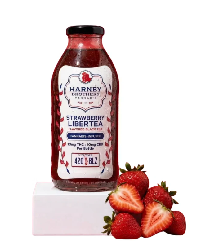 Harney Brothers - Harney Brothers- Libertea (Strawberry Black Tea)- 10mg THC:10mg CBD Main Image