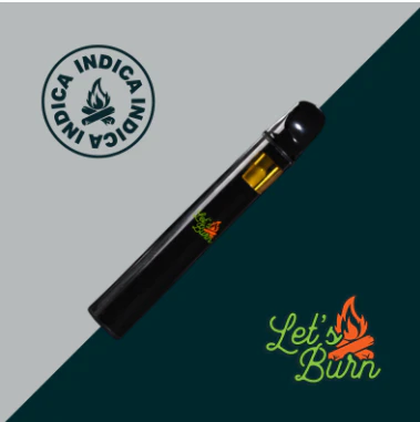 LET'S BURN - Cadillac Rainbows 1g Disposable Vape 0105 Main Image