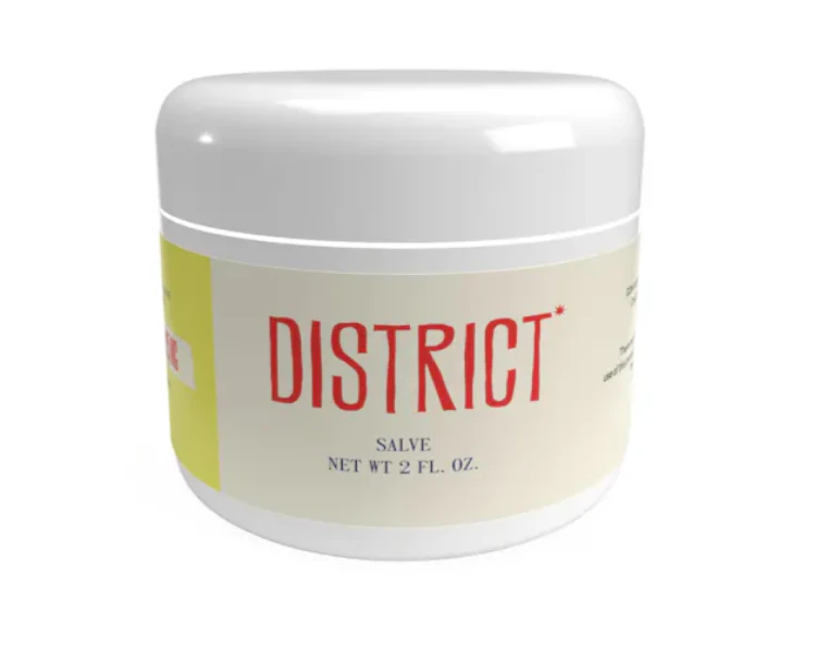 District Cannabis - THC - Topical (Not Edible) - 100mg - Lavendar Eucalyptus Balm Main Image