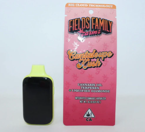 Fields Family Farmz - Cantaloupe Kush - 1g Liquified Diamondz All-In-One (Fields Family) Main Image