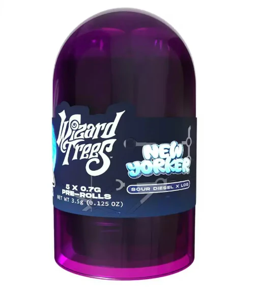 Wizard Trees - NEW YORKER 5PK PRE ROLLS - WIZARD TREEZ - 3.5g Main Image