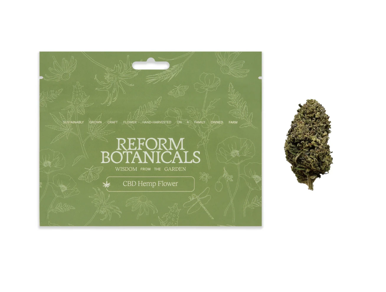 REFORM BOTANICALS - Pineapple Kush CBD Flower 3.5g Main Image