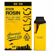  AIO - SD OG - Live Rosin - 1g (S) - CLSICS