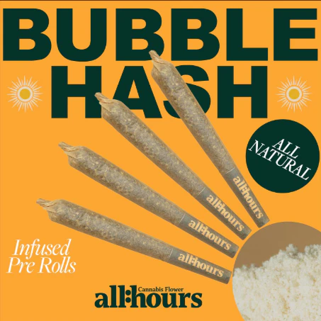 all:hours - all:hours Sour Zoda Bubble Hash Infused Shorties 42096 Main Image