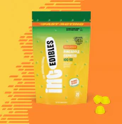 inc.edibles 20 Pack Pineapple Express Fast Acting THC Gummies 01454