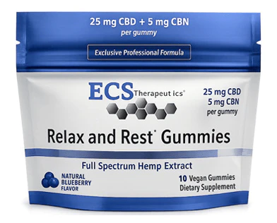 ECS Therapeutics - ECS Relax and Rest 10pk Gummies Main Image