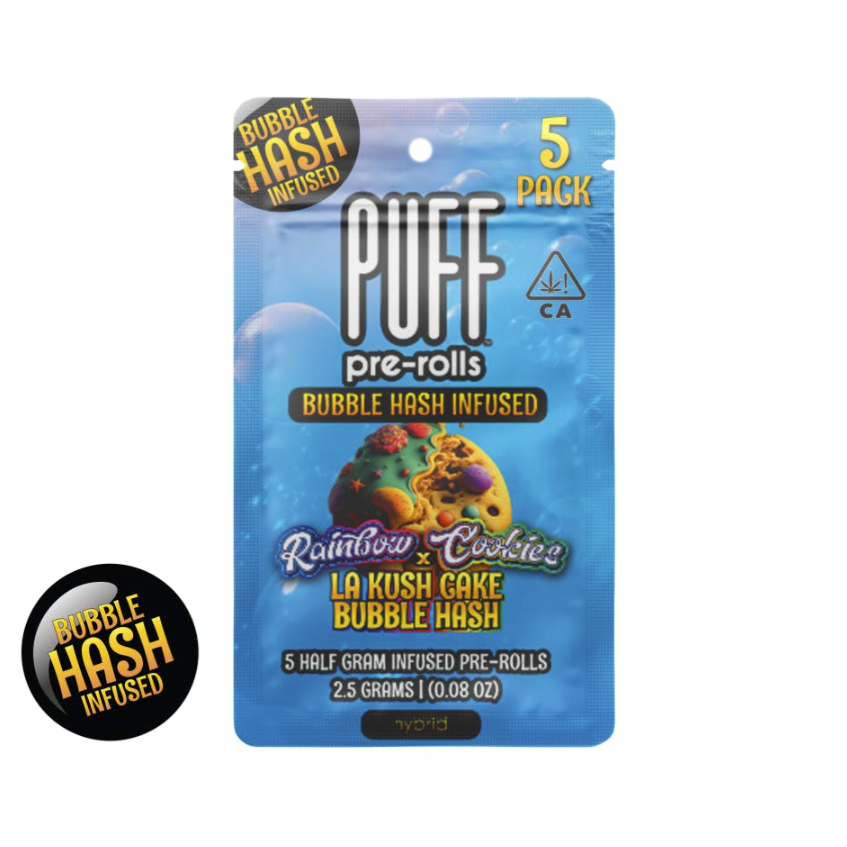 PUFF: Bubble - - Rainbow Cookies X LA Kush Cake