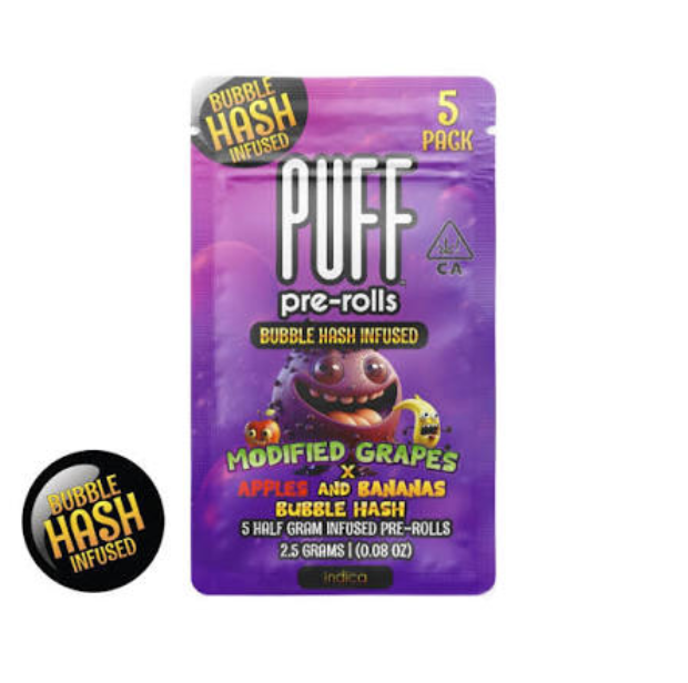 PUFF: Bubble - - Modified Grapes X Apples And Bananas
