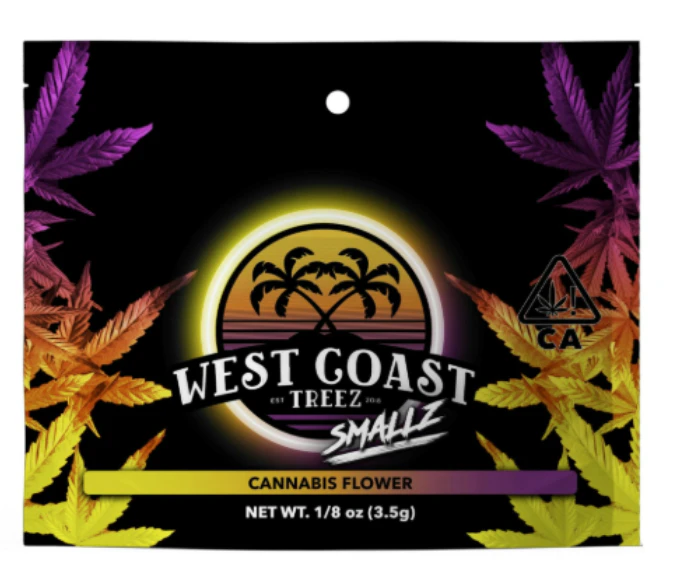 West Coast Treez - WCT - Smallz - 3.5g - Indica - Blueberry Crumble Main Image