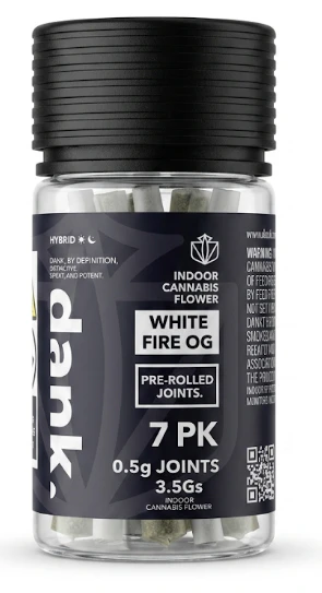 Dank By Definition - White Fire OG 7 Pack Pre Roll - .5G (3.5G) Main Image