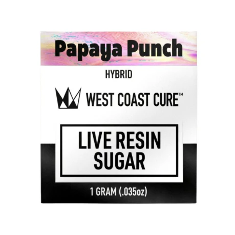 West Coast Cure - West Coast Cure - Concentrate - Sugar - Papaya Punch - 1G Main Image