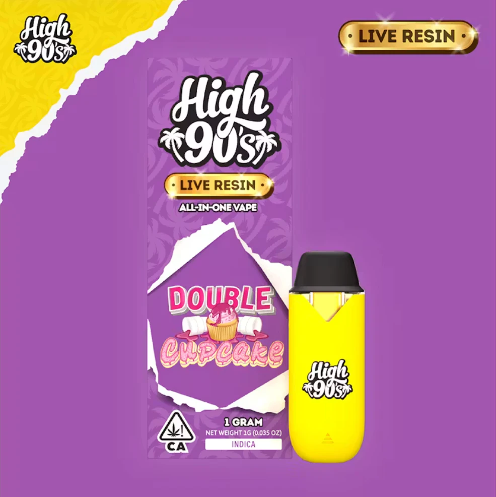 HIGH 90s - High90s - Live Resin - Double Cupcake - RTU - 1g Main Image