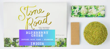 Stone Road - Blueberry Crush - 14G Infused Ground Flower