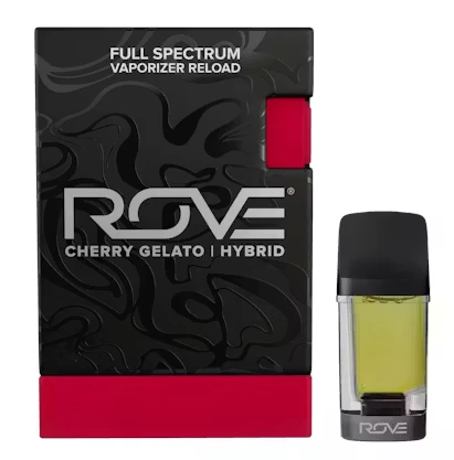 ROVE - Cherry Gelato 1g Live Resin Diamonds Vape Reload - Hybrid | Rove Main Image