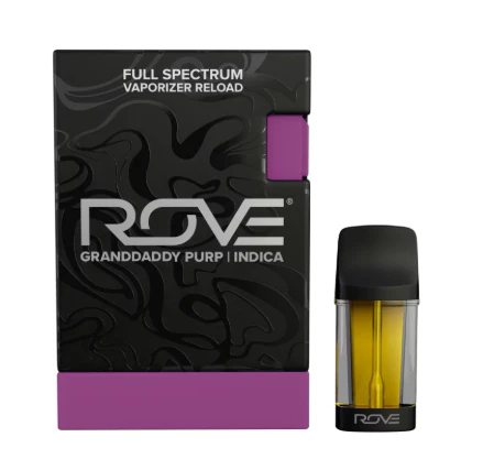ROVE - Granddaddy Purp 1g Live Resin Diamonds Vape Reload - Indica | Rove Main Image