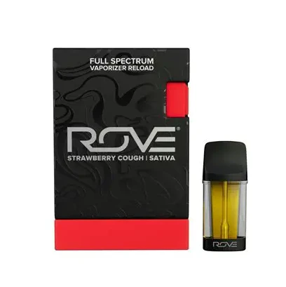 ROVE - Strawberry Cough 1g Live Resin Diamonds Vape Reload - Sativa | Rove Main Image