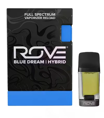 ROVE - Blue Dream 1g Live Resin Diamonds Vape Reload - Hybrid | Rove Main Image