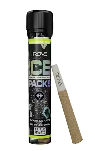 ROVE - Sour Lime Haze 1g Triple Infused Preroll - Sativa | Rove Main Image