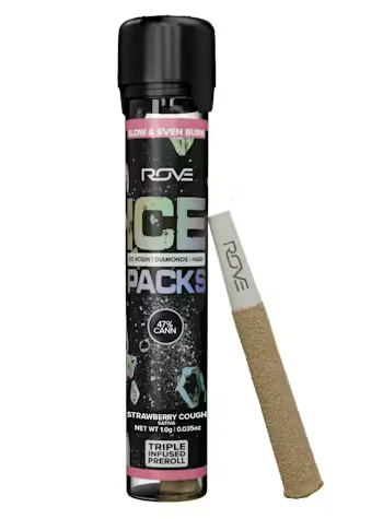 ROVE - Strawberry Cough 1g Triple Infused Preroll - Sativa | Rove Main Image