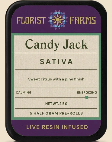 Florist Farms - Florist Farms - Candy Jack - 5-Pack Infused Prerolls Main Image