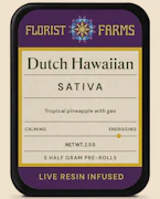 Florist Farms - Dutch Hawaiian - 5-Pack Infused Prerolls