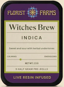 Florist Farms - Witches Brew - 5-Pack Infused Prerolls