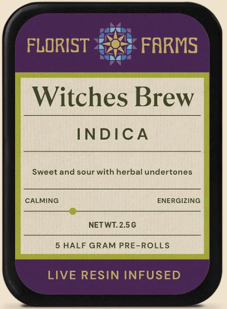 Florist Farms - Florist Farms - Witches Brew - 5-Pack Infused Prerolls Main Image