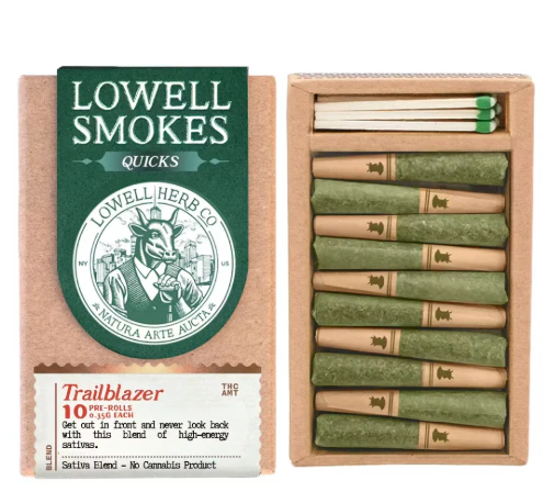 Lowell - Trailblazer 10pk Prerolls - Sativa | Lowell Main Image