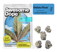 Awesome Dope 14G Gelato Float Smalls Flower