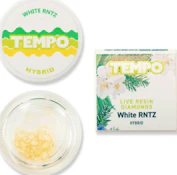 TEMPO | WHITE RNTZ LIVE RESIN - DIAMONDS | EXTRACT | 1G
