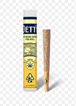 JETTY - JETTY | SUPER SILVER HAZE X LEMON THAI LIVE RESIN - INFUSED | PREROLL | 1G Main Image