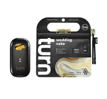 turn - TURN | WEDDING CAKE LIVE RESIN - AIO | CARTRIDGE | 1G Main Image