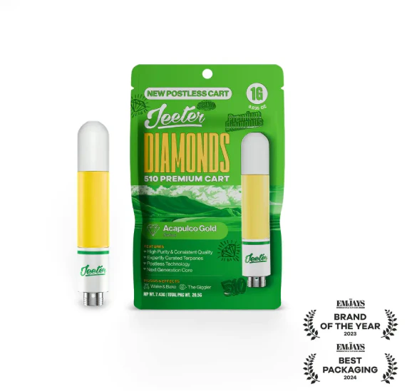 Jeeter - Jeeter - Acapulco Gold - 1g Cart Diamond Infused Main Image